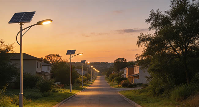 solar street lights